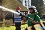Ćwiczenia strażackie w Trzcinicy
