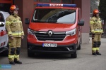 Przekazanie nowych pojazdów dla PSP Jasło