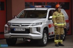 Przekazanie nowych pojazdów dla PSP Jasło