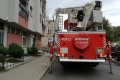 Pożar w bloku przy ulicy Kochanowskiego w Jaśle