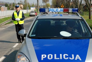 POLICJA. Fot. terazJaslo.pl / Daniel Baron