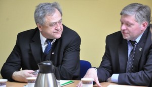 Jan Tomaka i Andrzej Czernecki. Fot. Urząd Miasta Jasła