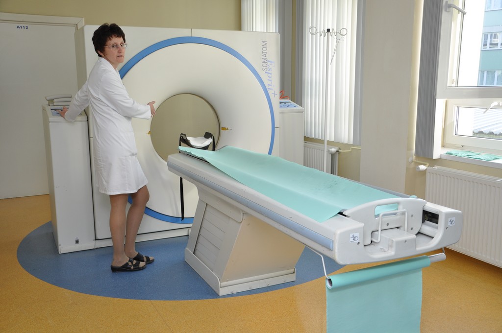 Tomograf komputerowy w jasielskim szpitalu