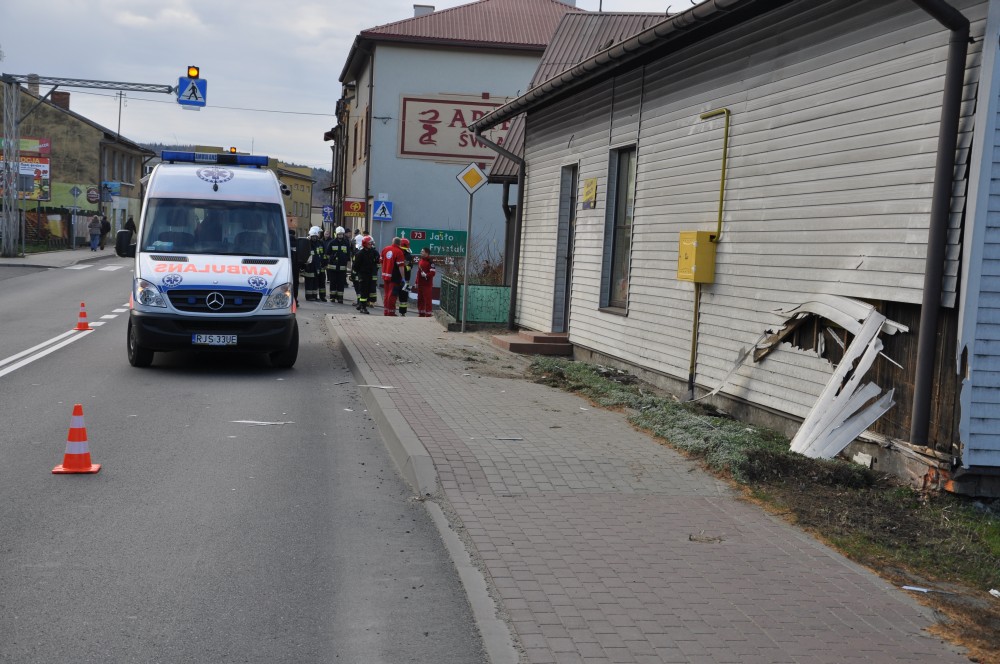 Kolizja w Kołaczycach