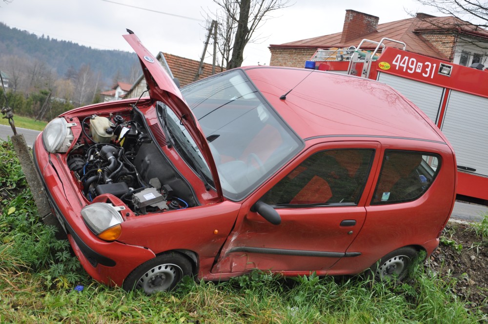 Wypadek w Bieździadce