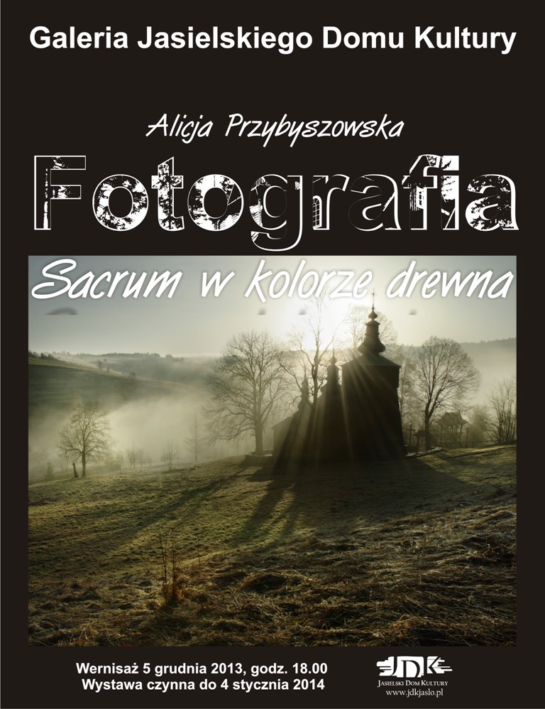 Sacrum w kolorze drewna
