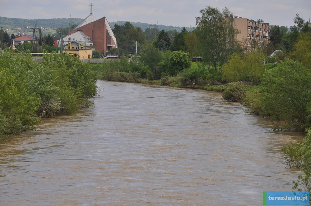 Rzeka Ropa z przysiółka Trzcinica-Topoliny