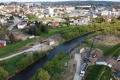 Budowa mostu na osiedlu Gądki