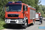 Ćwiczenia strażackie w Dobrucowej