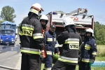 Ćwiczenia strażackie w Dobrucowej