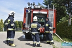 Ćwiczenia strażackie w Dobrucowej