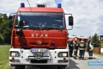 Ćwiczenia strażackie w Dobrucowej