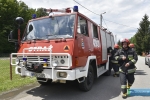 Ćwiczenia strażackie w Dobrucowej