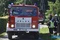 Ćwiczenia strażackie w Dobrucowej