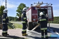 Ćwiczenia strażackie w Dobrucowej