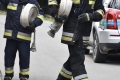 Ćwiczenia strażackie w Dobrucowej