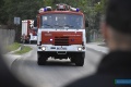 Powitanie nowego wozu w OSP Trzcinica