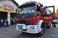 Powitanie nowego wozu w OSP Trzcinica