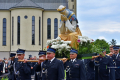 Pielgrzymka strażaków do Dębowca