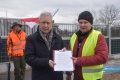 Protest rolników w Jaśle