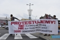 Protest mieszkańców ulicy Konopnickiej w sprawie KG2