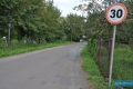 Ulica Kolejowa przed rozbudową