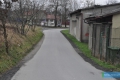 Ulica Kolejowa przed rozbudową