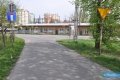 Ulica Kolejowa przed rozbudową