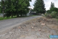 Ulica Kolejowa w trakcie rozbudowy