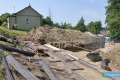 Ulica Kolejowa w trakcie rozbudowy