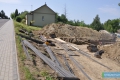 Ulica Kolejowa w trakcie rozbudowy