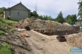 Ulica Kolejowa w trakcie rozbudowy