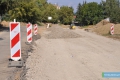 Ulica Kolejowa w trakcie rozbudowy