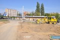 Ulica Kolejowa w trakcie rozbudowy