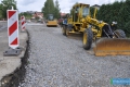 Ulica Kolejowa w trakcie rozbudowy