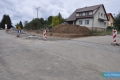 Ulica Kolejowa w trakcie rozbudowy