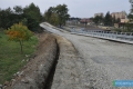 Ulica Kolejowa w trakcie rozbudowy