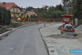 Ulica Kolejowa w trakcie rozbudowy