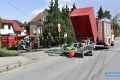 Skutki gwałtownych burz w mieście Jaśle