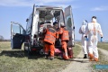 Transport lotniczy pacjenta z COVID-19