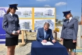 Wmurowanie aktu erekcyjnego pod budowę nowej KPP