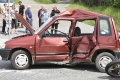 Wypadek drogowy w Majscowej
