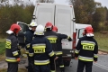 Czołowe zderzenie busów w Świerchowej