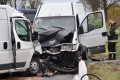 Czołowe zderzenie busów w Świerchowej