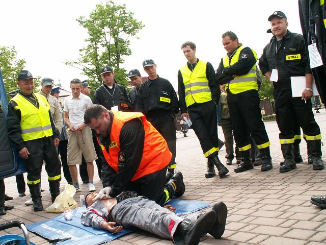 Jedno z zadań ratowniczych, z którymi musieli zmierzyć się ochotnicy ze Skołyszyna. Fot. OSP Skołyszyn
