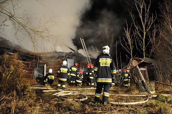 Pożar w Lublicy