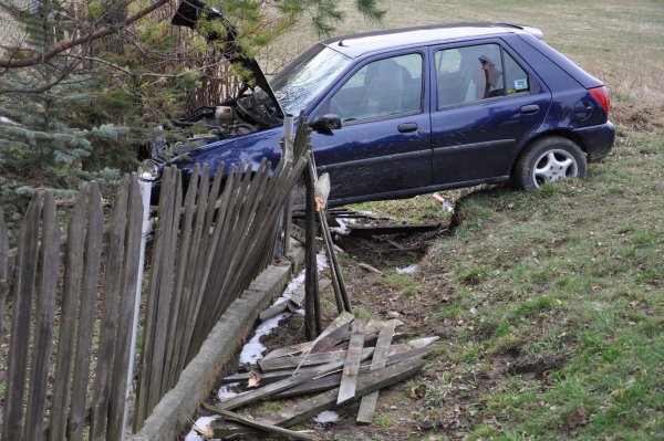 Wypadek w Kątach