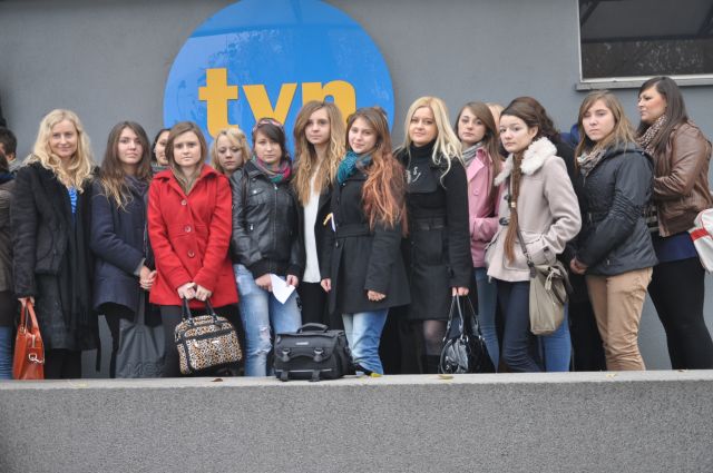 Młodzi dziennikarze z Kołaczyc w stacji TVN