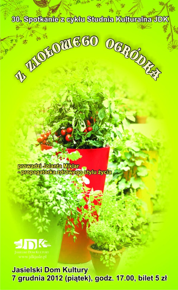 Zapowiedź 30. Studni Kulturalnej JDK