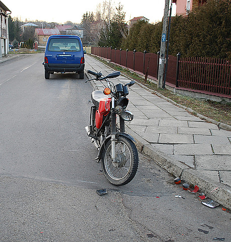 Wypadek w Niegłowicach
